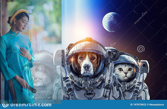 astronaut-pets-wearing-space-suit-elements-image-furnished-nasa-first-trip-to-space-mixed-media-167670622